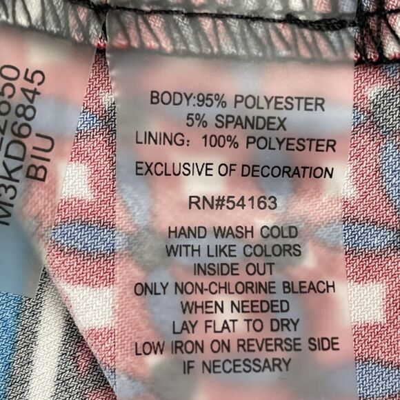 Calvin Klein Tank Maxi Sundress Women's Medium Grecian Geometric Print with Belt - Picture 5 of 16